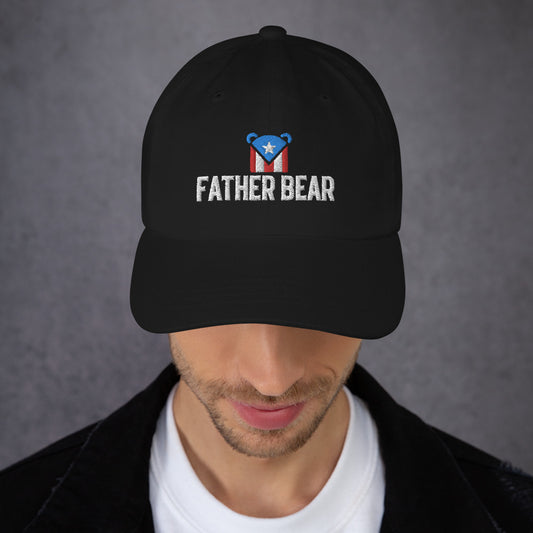 The Father Bear Boricua Bear Dad Hat