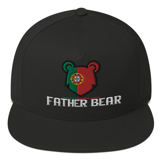 The Father Bear Flag of Portugal Embroidered Snapback hat