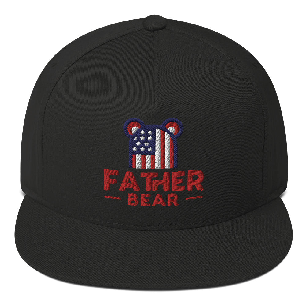 The Father Bear All American Embroidered Hat